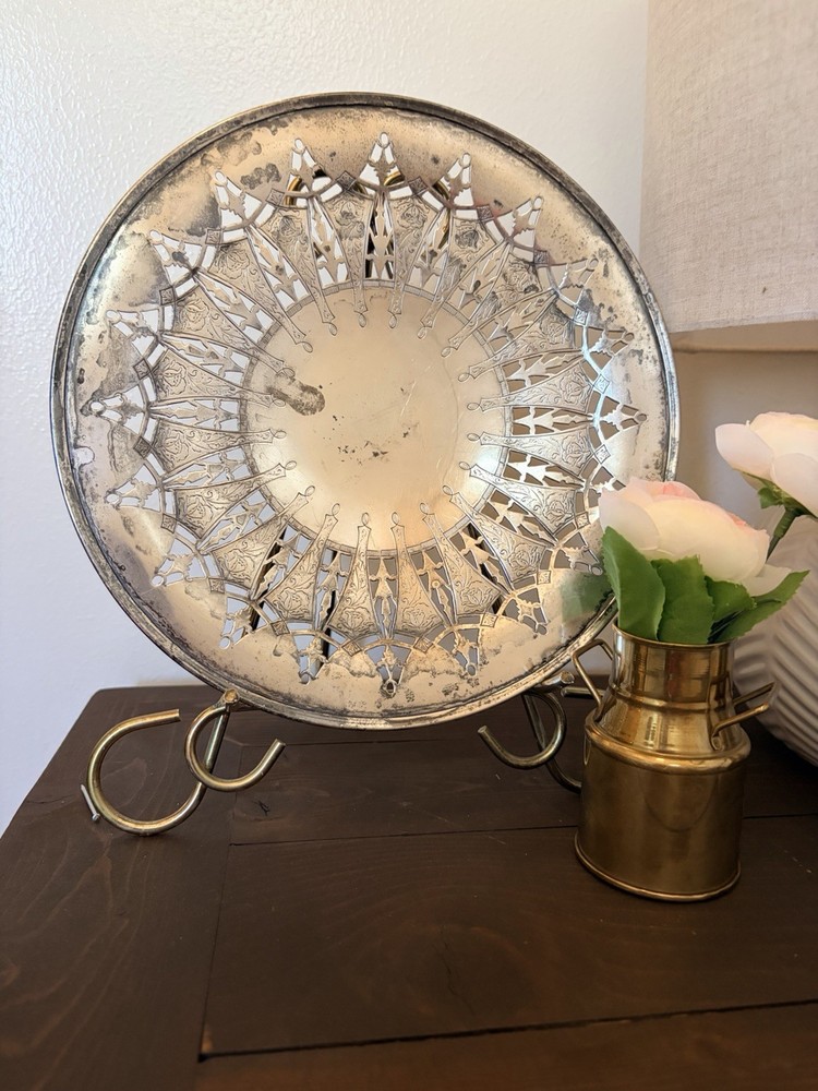 Midsilcraft EPNS Silver-Plated Sheffield Reproduction Bowl Middle Town Conn USA