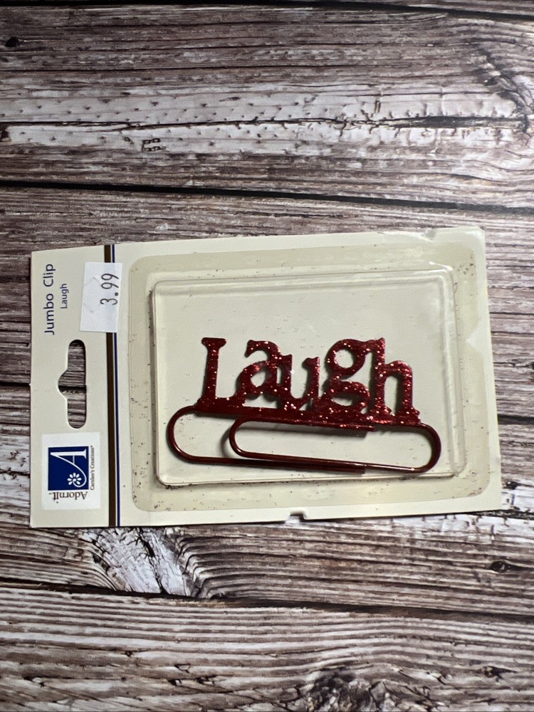 Adornit Jumbo Clip Laugh