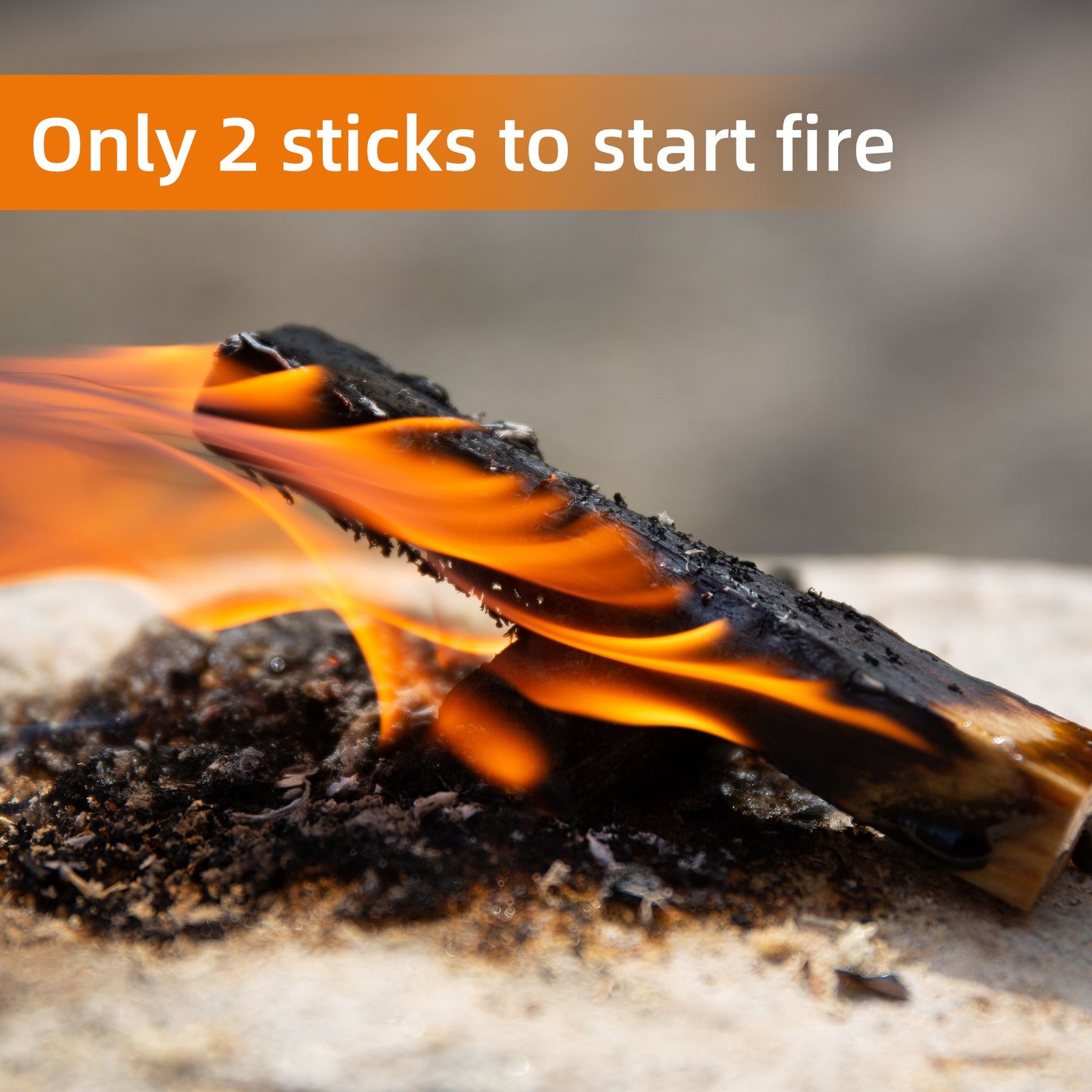 40 LB Natural Fatwood Fire Starter Kindling Sticks - Wood Stove Fireplace