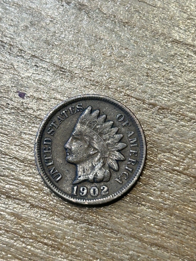1902 Indian Cent VF