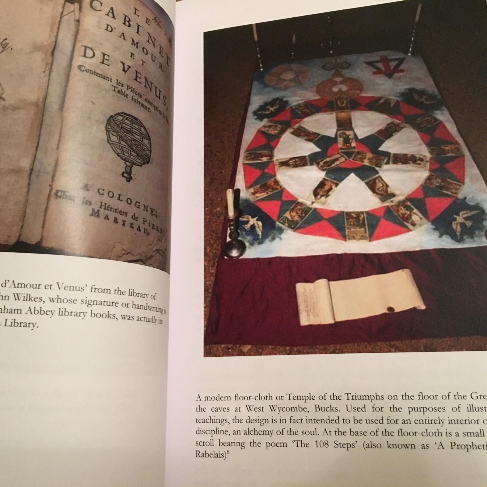 Secret Symbols of The Hell Fire Club leather copy Dashwood West Wycombe occult