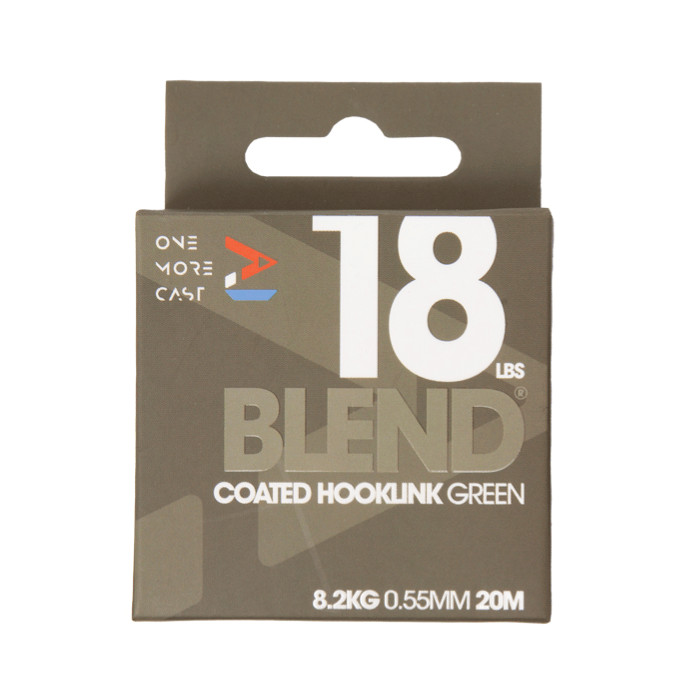 One More Cast Blend Coated Hooklink – High Strength, Low Visibility, Carp Rigs
