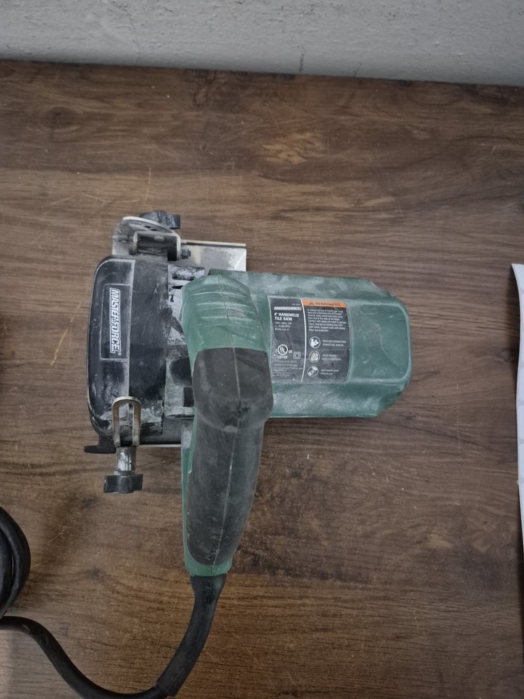 Masterforce 4" Handheld Tile Saw Model 709-3951