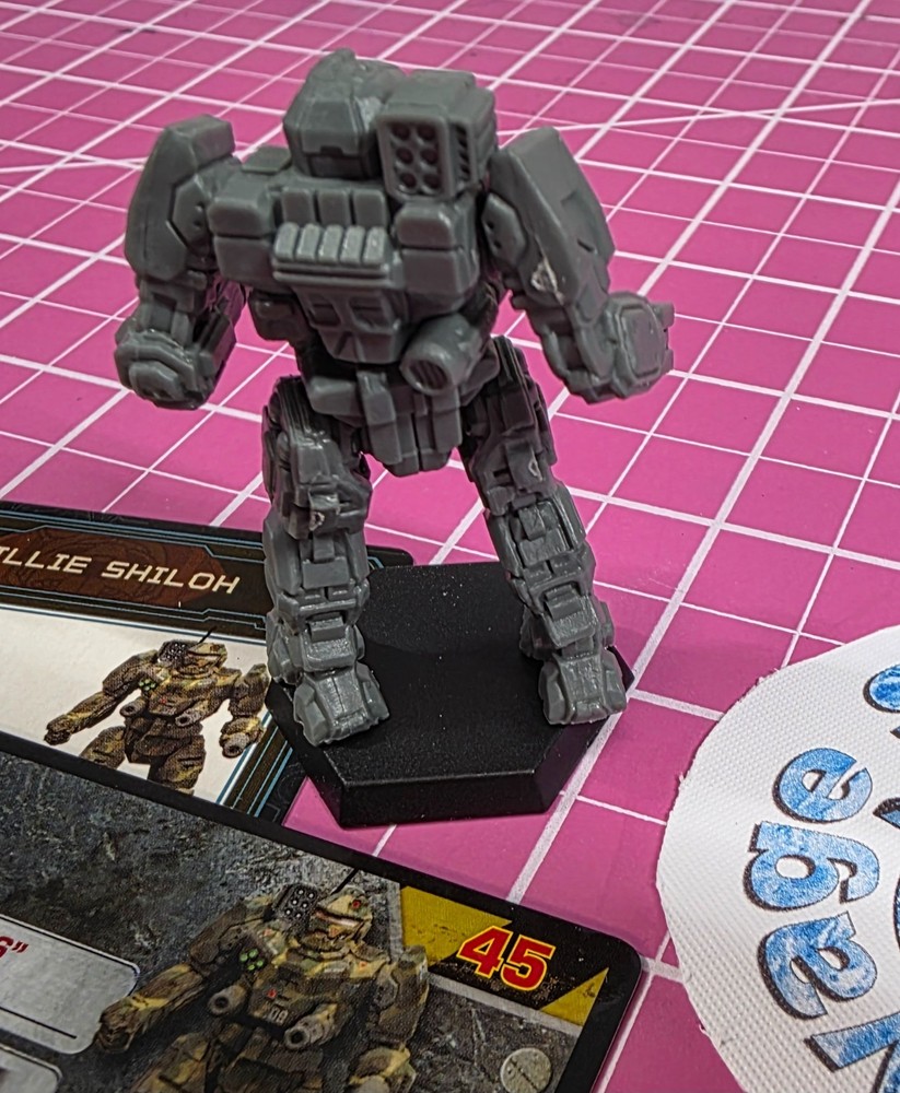 BattleTech Banshee Mech -- Inner Sphere Heavy Lance + Cards