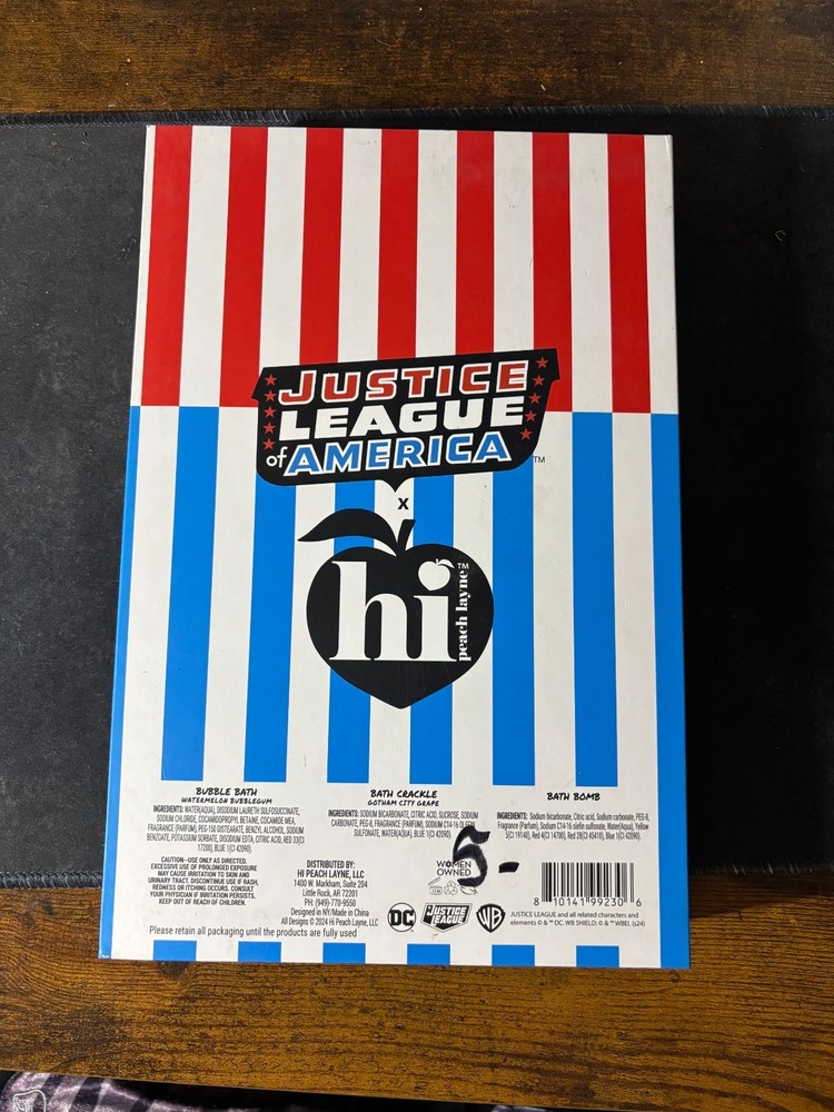 DC Comics Justice League Bath Bomb, New