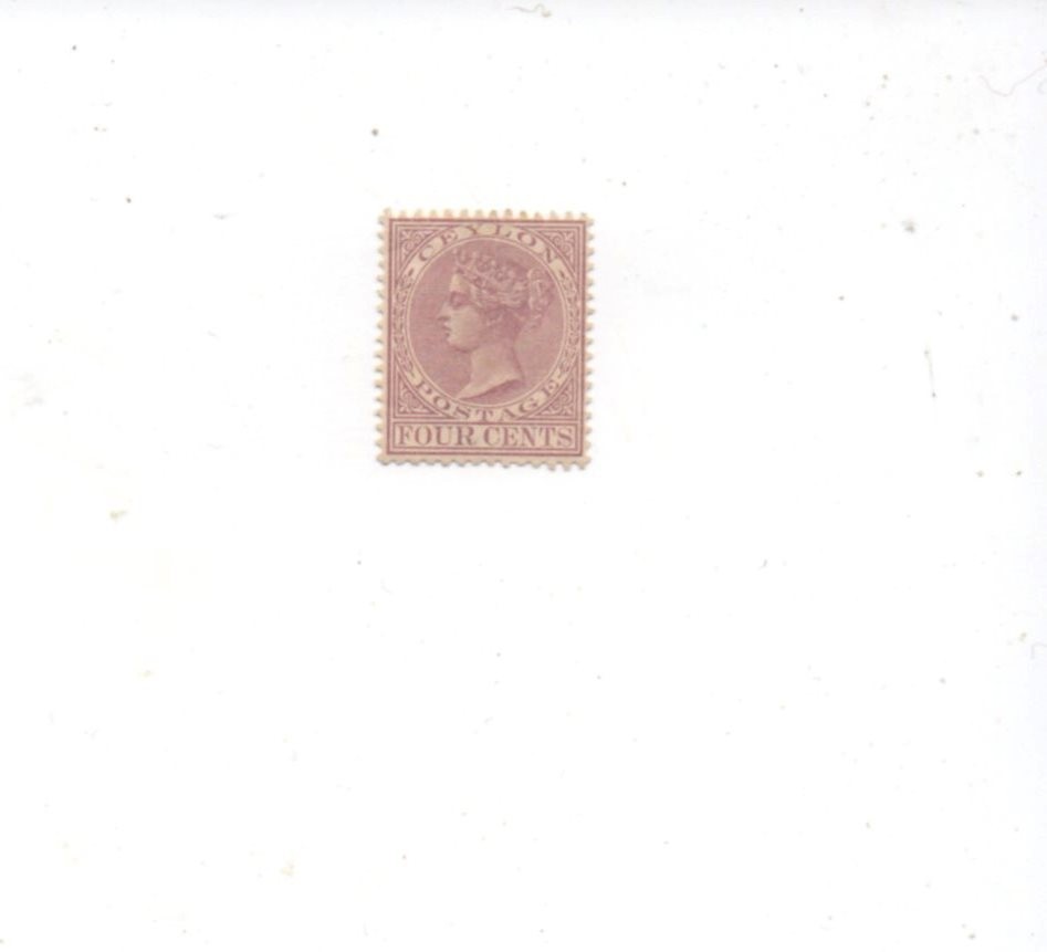 Ceylon mint hinged MH Scott 88