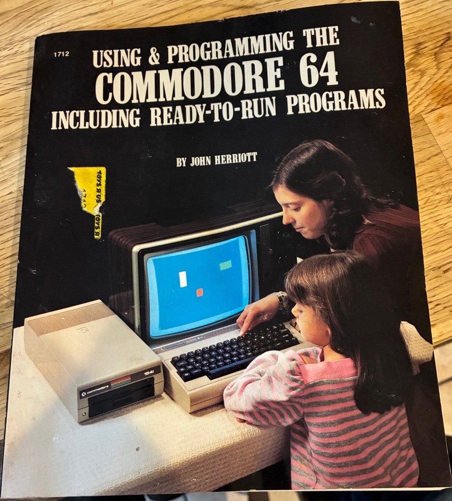 Using and Programming the Commodore 64 Book John Herriott Vintage Computer