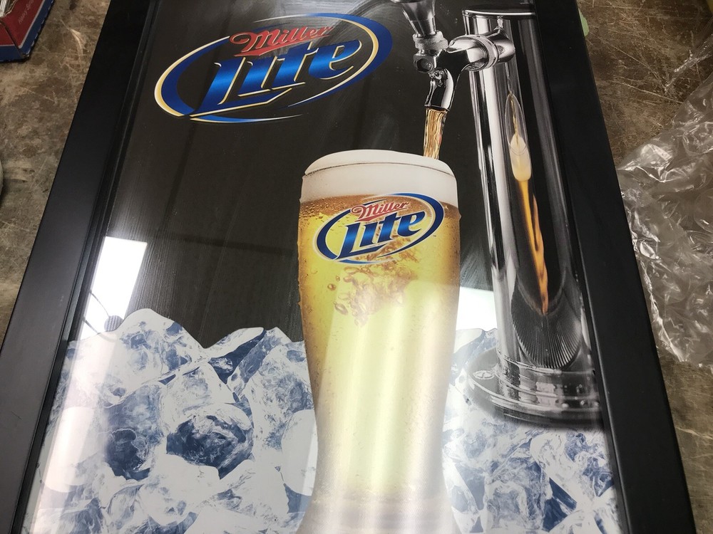 miller lite beer Mirror 14 X20