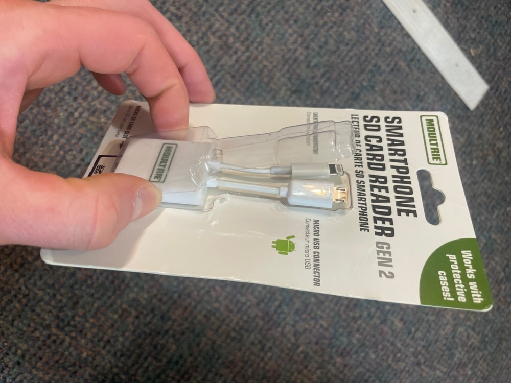 Moultrie Smartphone SD Card Reader | Gen2 | Supports SD & Micro SD Cards