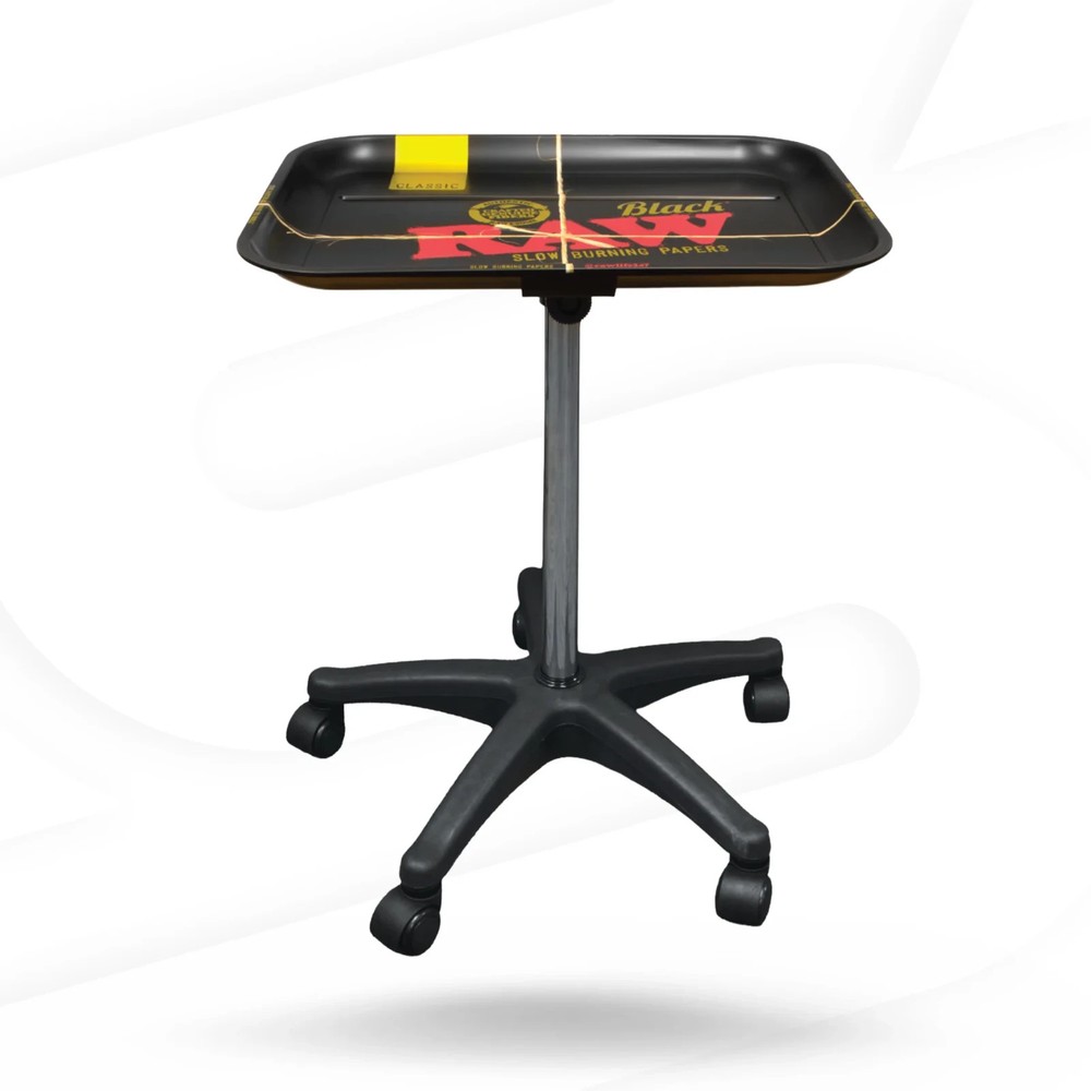 RAW Rolling Table + RAW Black Matte Rolling Tray