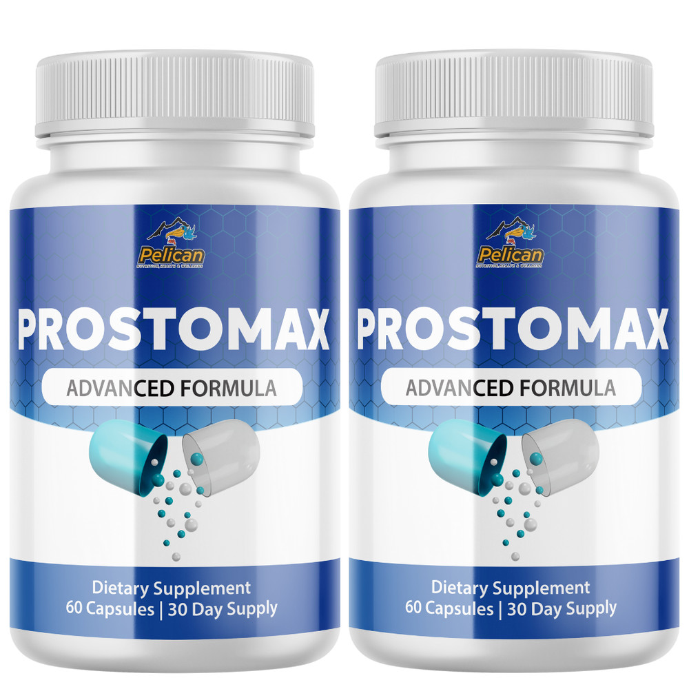 Prostomax- Prostate & Urinary Support- 2 Bottles- 120 Capsules