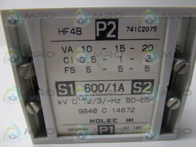 DANMARK 741C2075 CURRENT TRANSFORMER NSMP