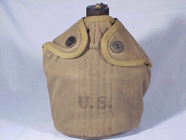 U.S. Army CANTEEN With Plastic Bottle - Marked 1942