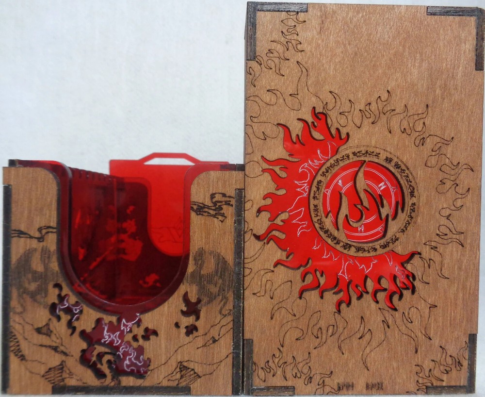 MTG Commander Deck Box XL RED Magic the Gathering