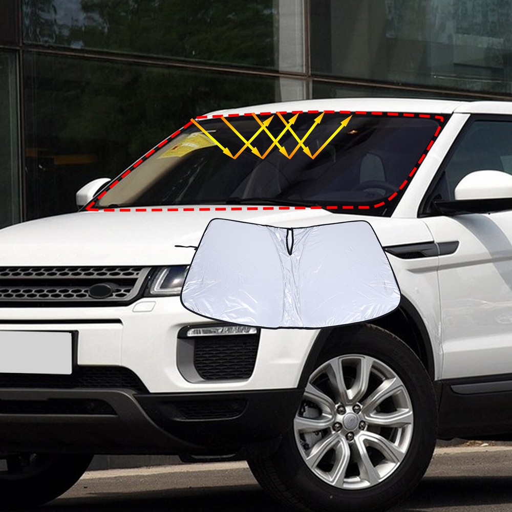 Front Window Sun Sunshade Windshield Visor Cover For Range Rover Evoque 2012-18