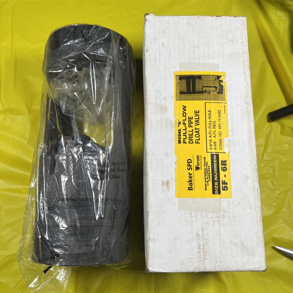 Baker Drill Pipe Float Valve 5F-6R Model G (Inv 140)