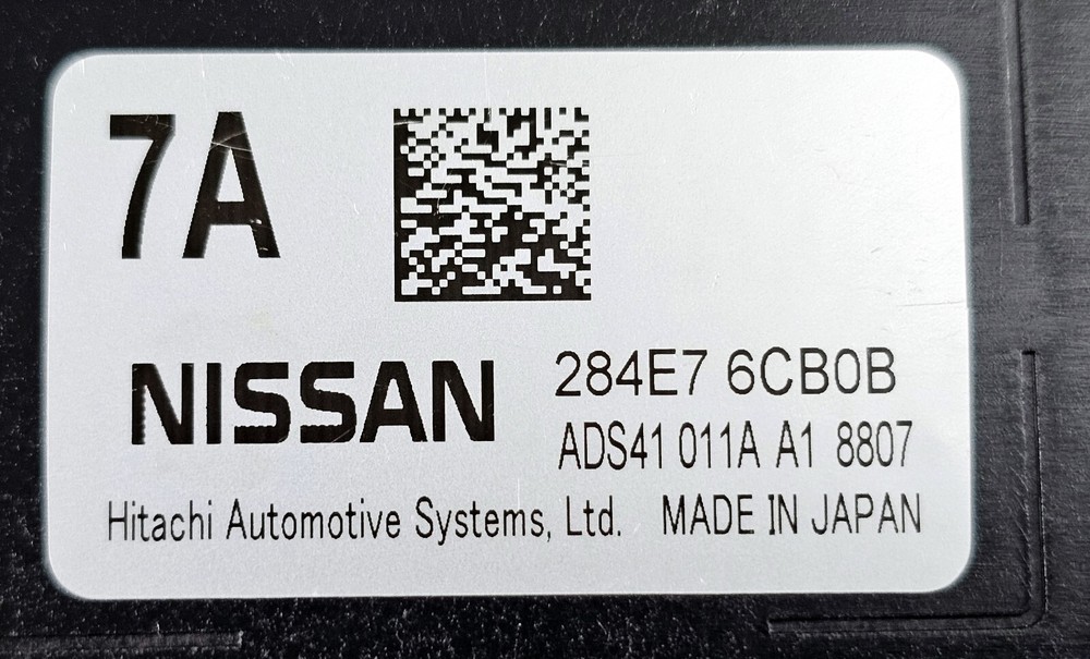 2019 Nissan Altima Controller ADAS Assembly Module OEM USED 284E7-6CB0B