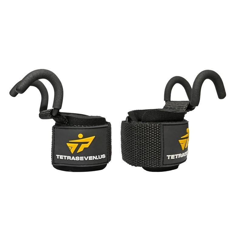 Gym Hook Strap Bar – Powerlifting Accessory for Heavy Pulls