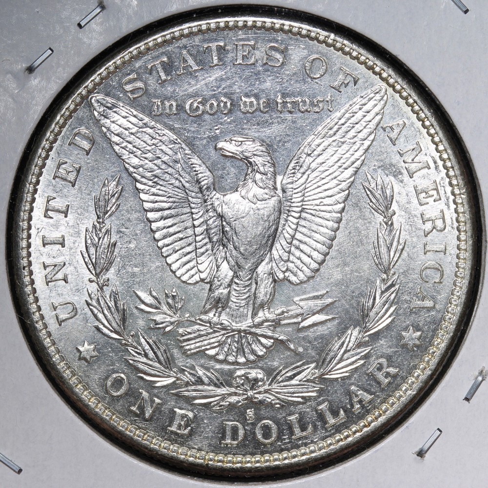 1890-S Morgan Silver Dollar BU *UNCIRCULATED* MS E367 TWLS