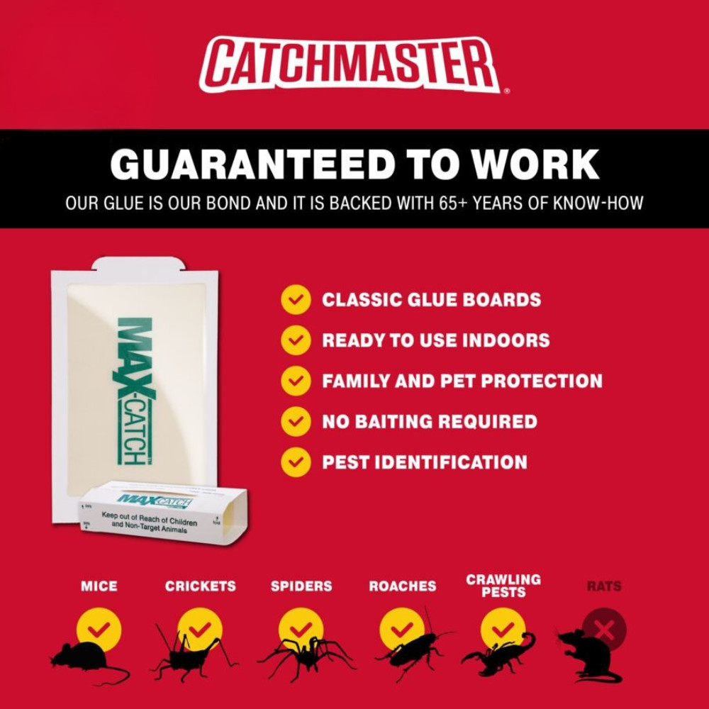 Catchmaster Max-Catch Mouse & Insect Glue Trap