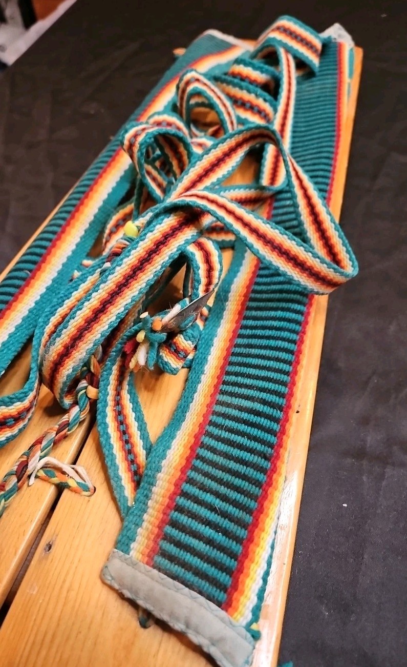 Traditional Native American Cedar Cradle Board Handmade