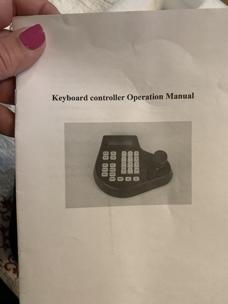 speed dome keyboard controller