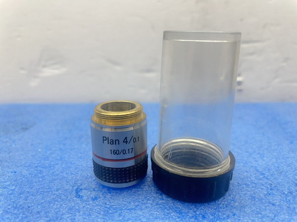 PLAN 4/0.1 160/0.17 MICROSCOPE OBJECTIVE