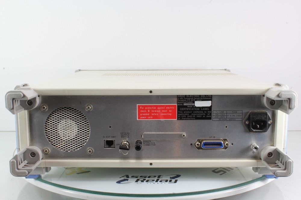 Ando Yokogawa AQ8204 Mainframe with Controller