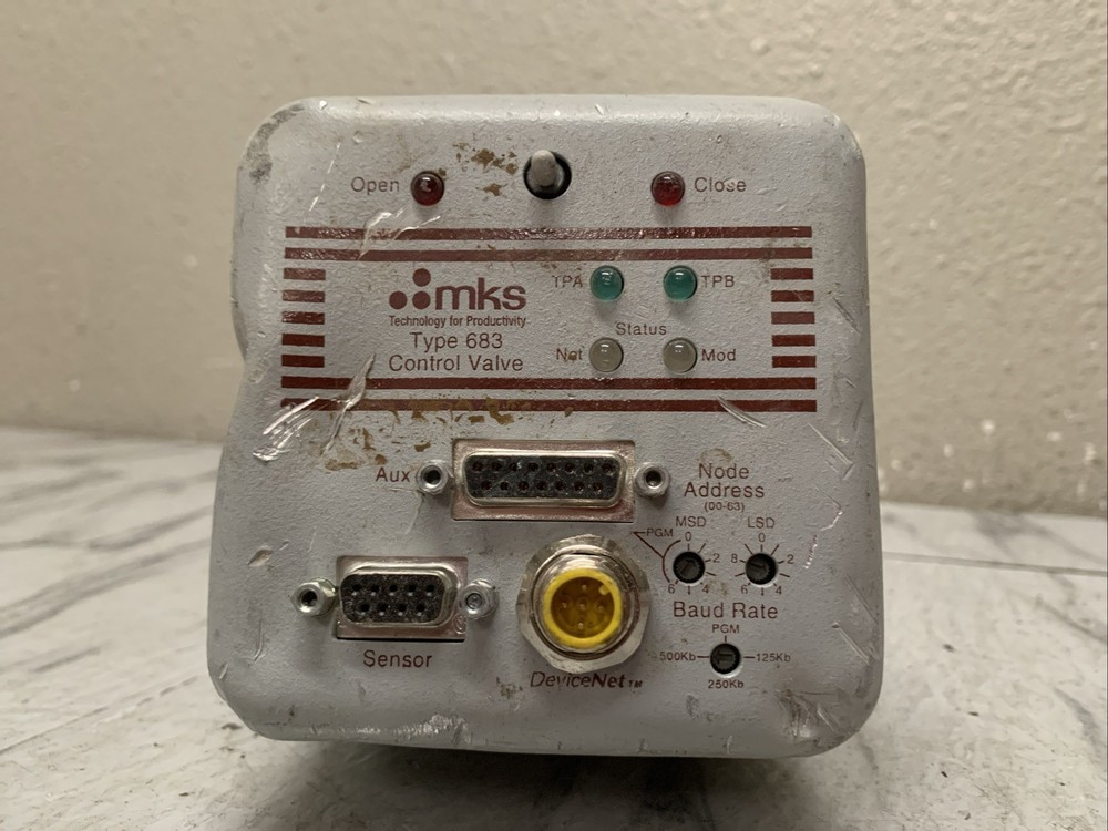 MKS INSTRUMENTS 683B-26033 THROTTLE CONTROL VALVE