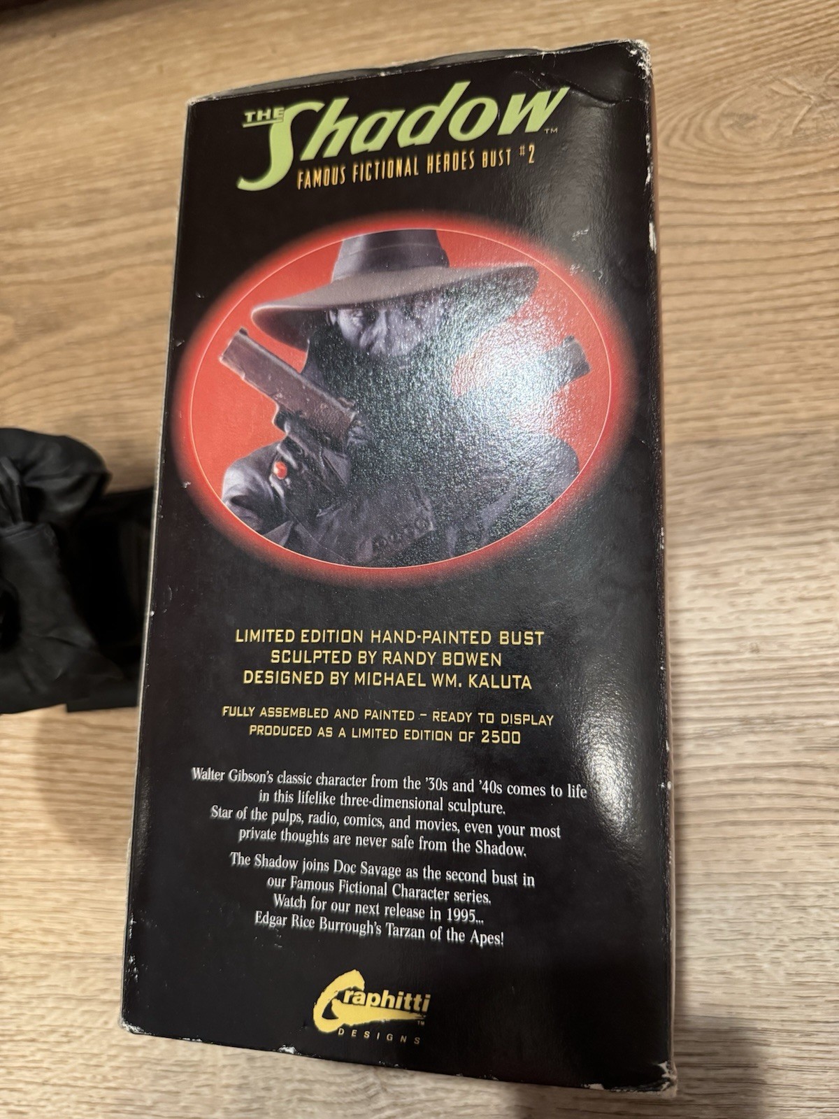 1994 Graphitti Designs The Shadow Limited Edition Bust Scupltured - RARE