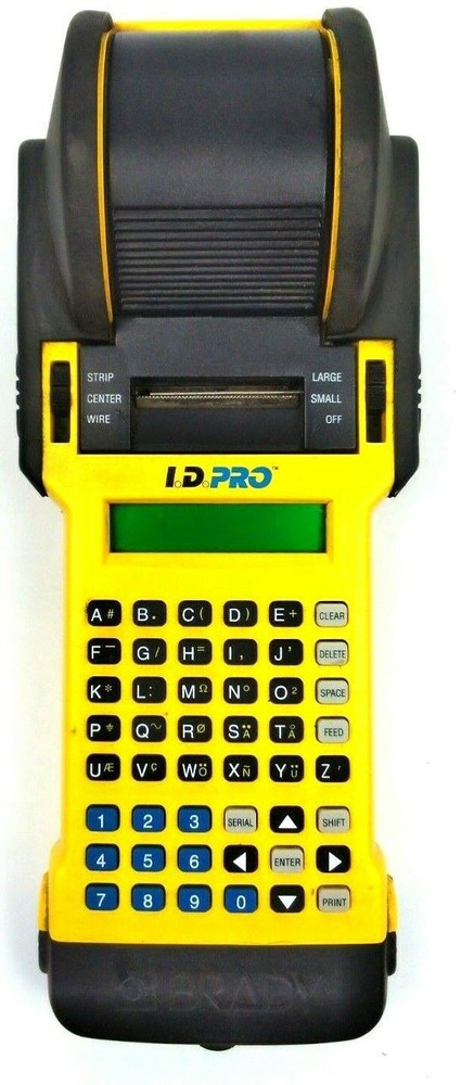 Brady ID Pro Portable Wire Marker Label Dot Matrix Printer