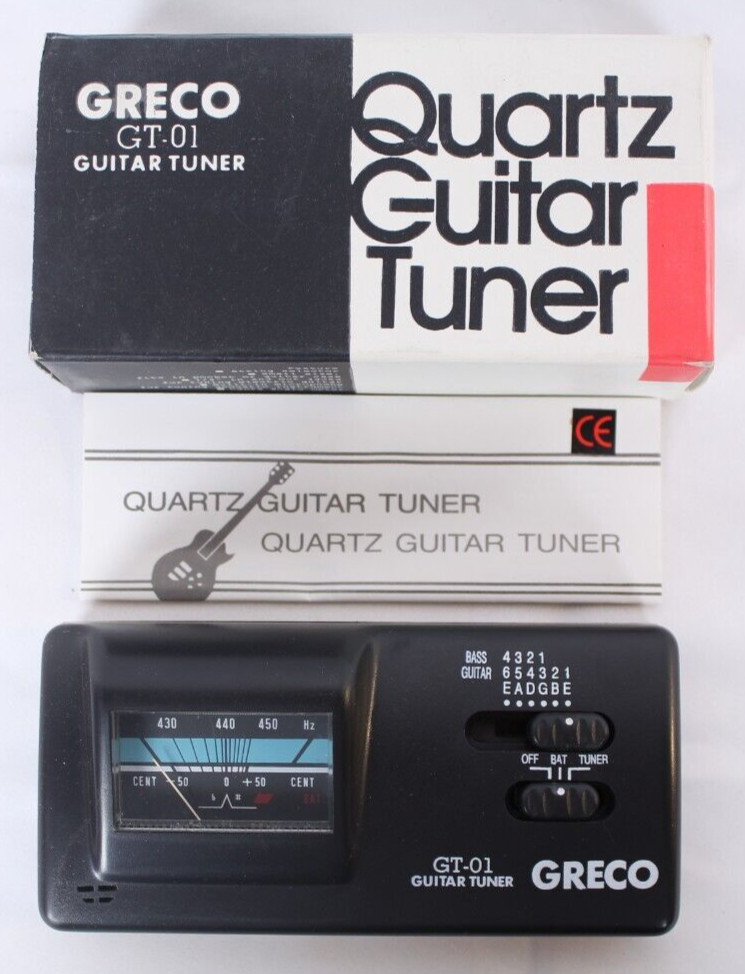 Greco GT-01 Guitar Tuner - Tested