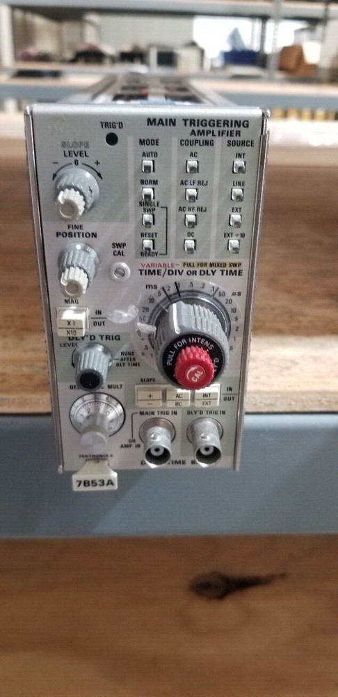 Tektronix 7B53A Dual Time Base Plug In Unit #8 READ!!