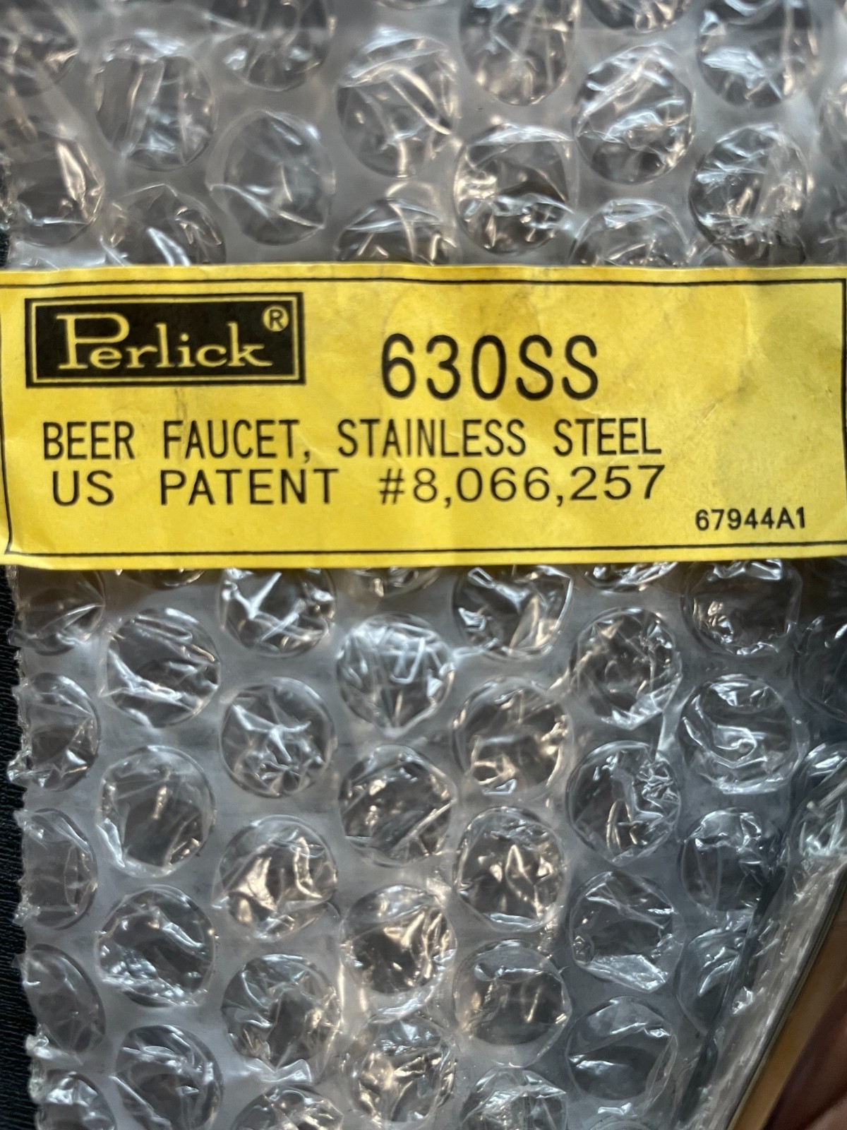 PERLICK 630SS Beer Faucet, Stainless Steel