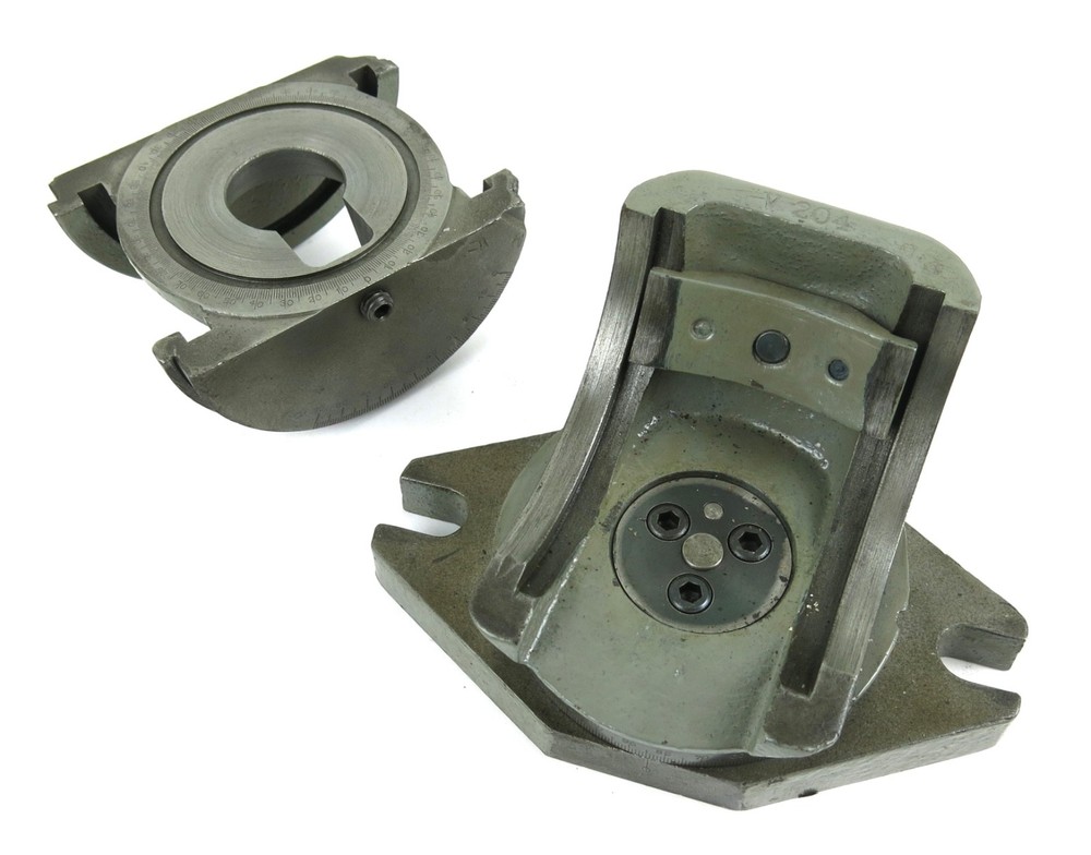 Wesson No. 2 Compound 3-Axis Universal Milling Angle Vise Base (Partial Tool)