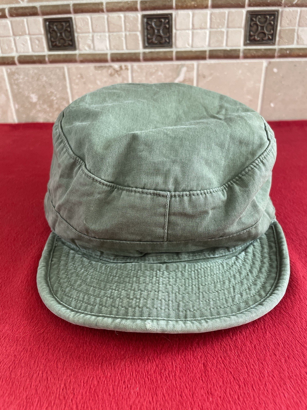 M-51 CAP Field, Cotton, Poplin, Wind Resistant OG size 6 7/8 Vintage Vietnam War