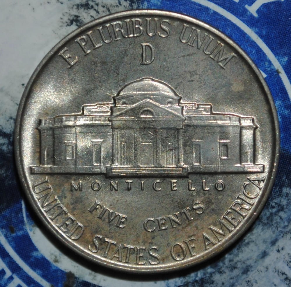 1944 D Jefferson Nickel {{{D197