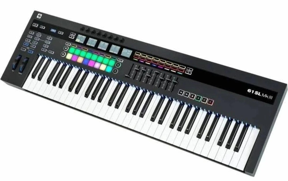 Novation 61SL MkIII 61-Key MIDI / USB Keyboard Controller with Sequencer
