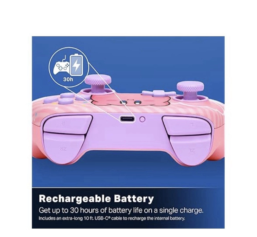 PowerA Advantage Wireless Controller Nintendo Switch 2 Kirby Puff Hall Effect