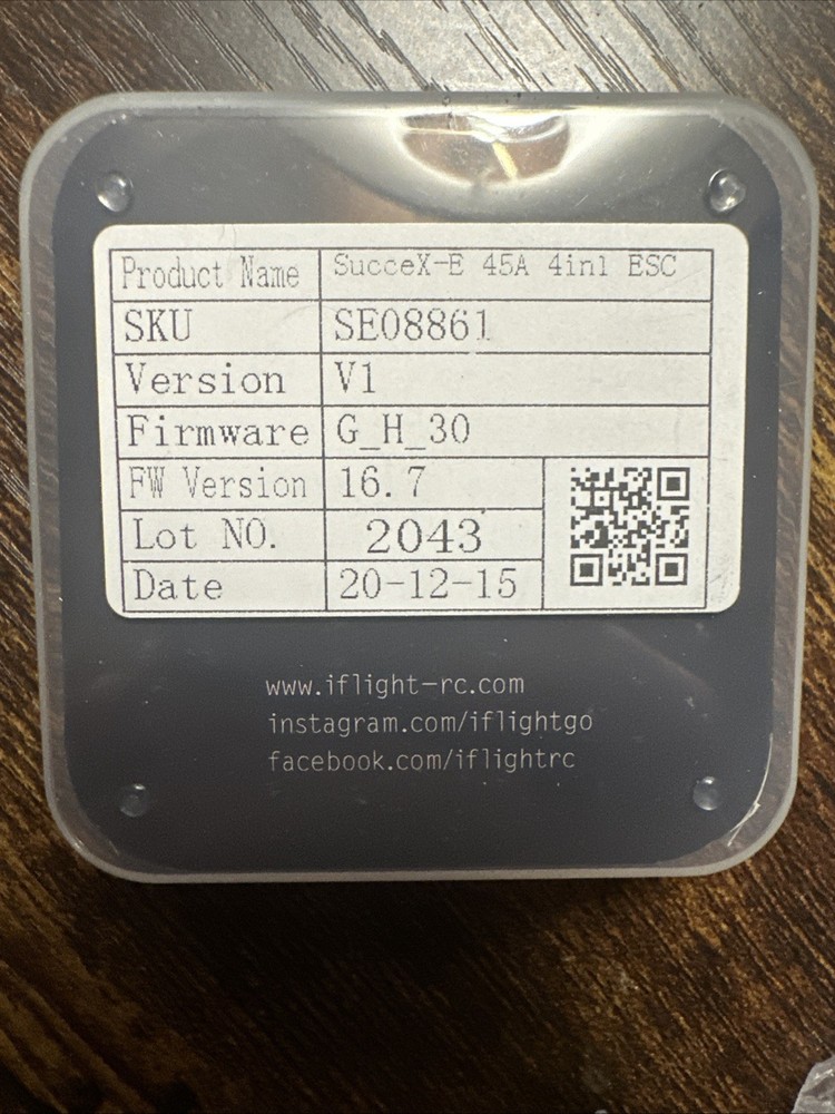 iFlight SucceX-E 45A ESC Electronic Speed Controller For Drone