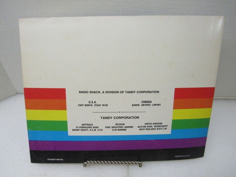 Getting Started With Color Basic TRS-80 Color Computer Radio Shack Tandy 1981