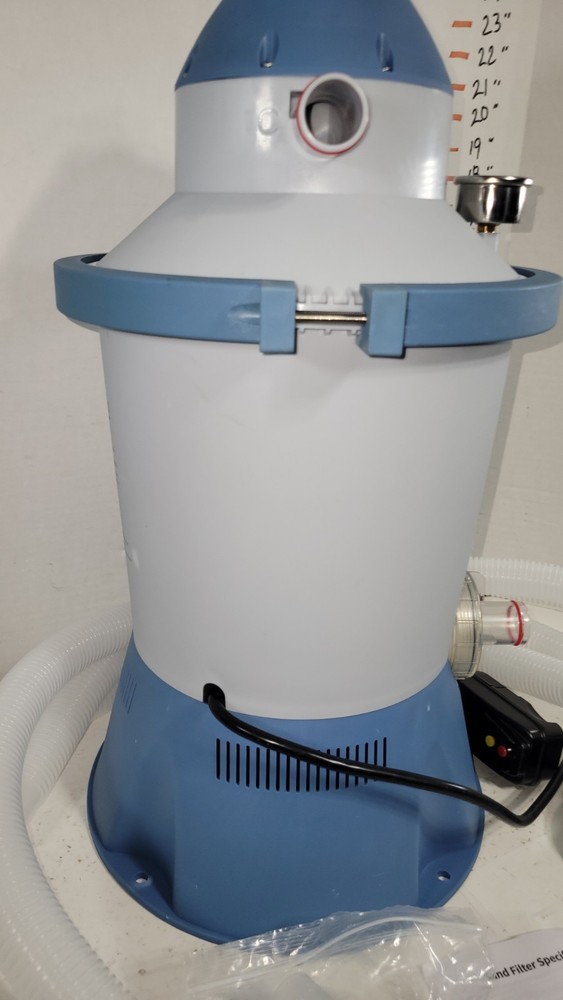1000 GPH Pool Sand Filter Pump for above Ground Pools, Pool Sand Pump with Timer