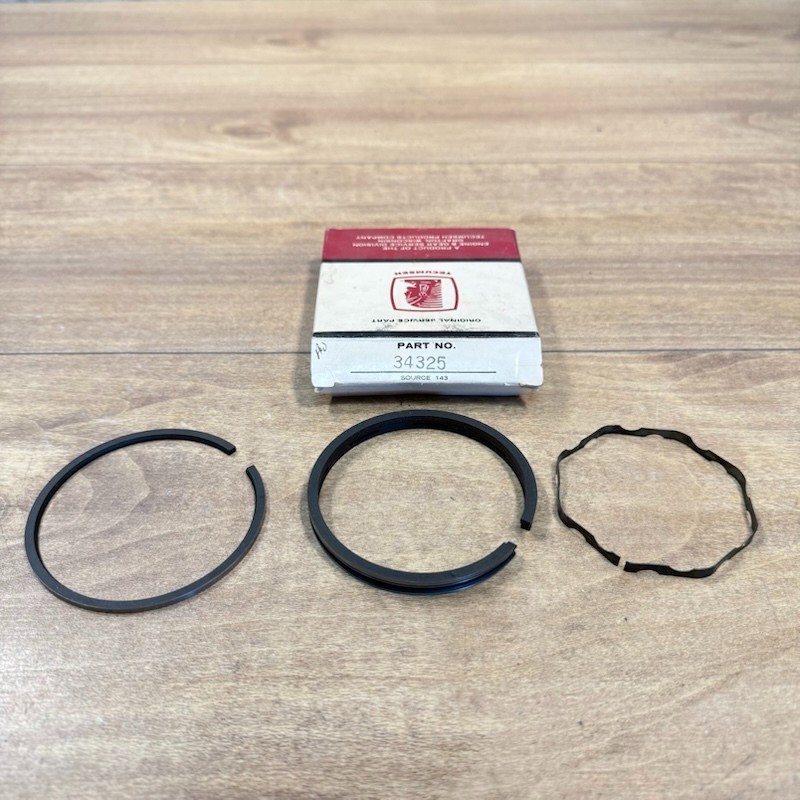 New TECUMSEH OEM NOS PISTON RING SET / 34325