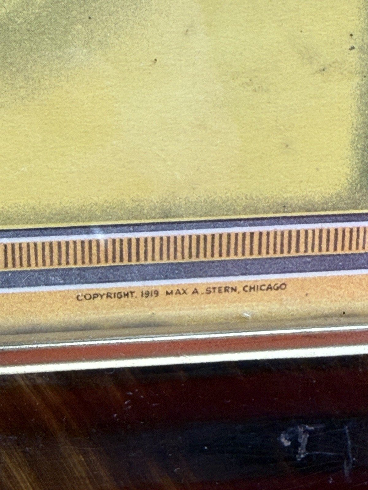 WW1 Era 1919 Dated Polish-American Advertisement Print Woodrow Wilson