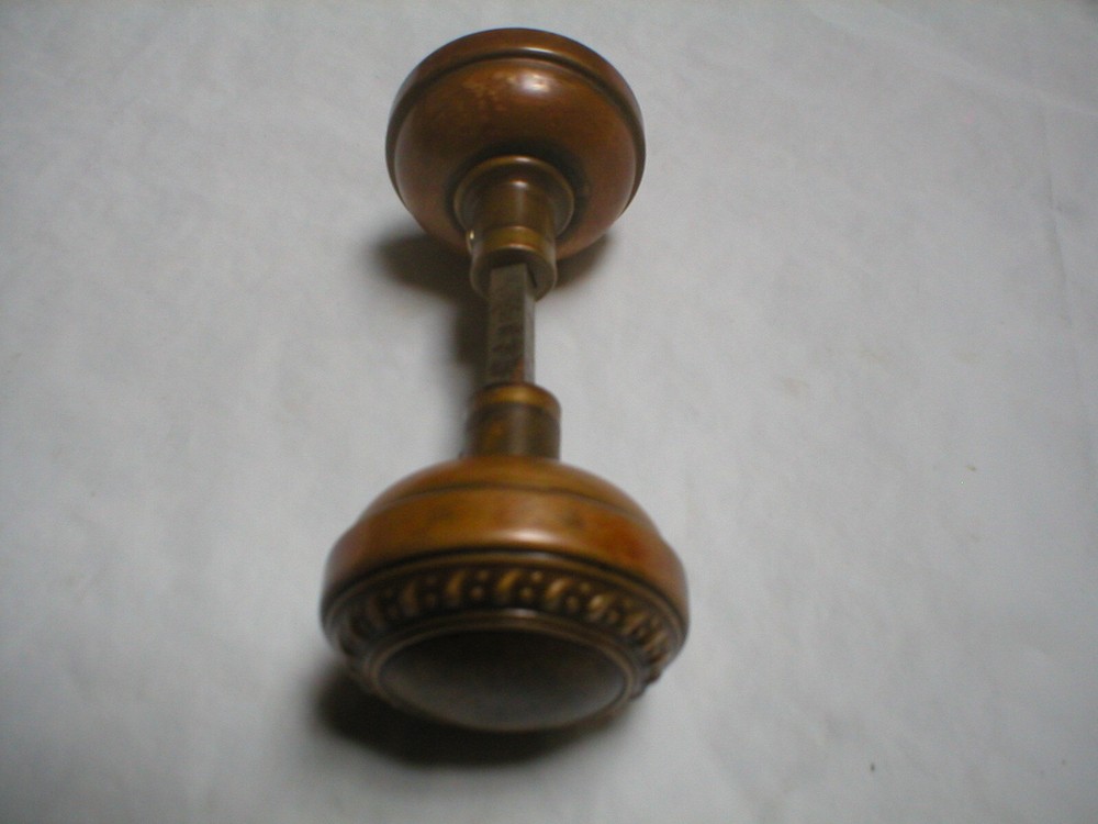 Antique Victorian Doorknob Pair