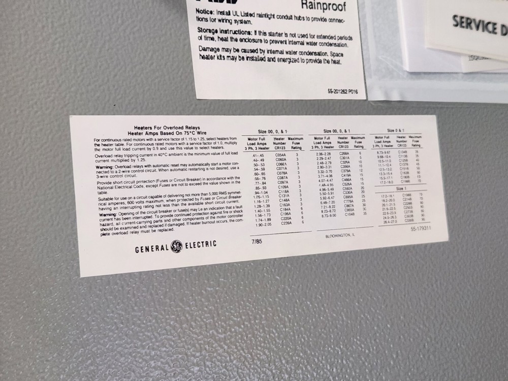 ABB Type 3R Enclosure Rainproof Pumping Plant Panel CR341D044CAA1AA New