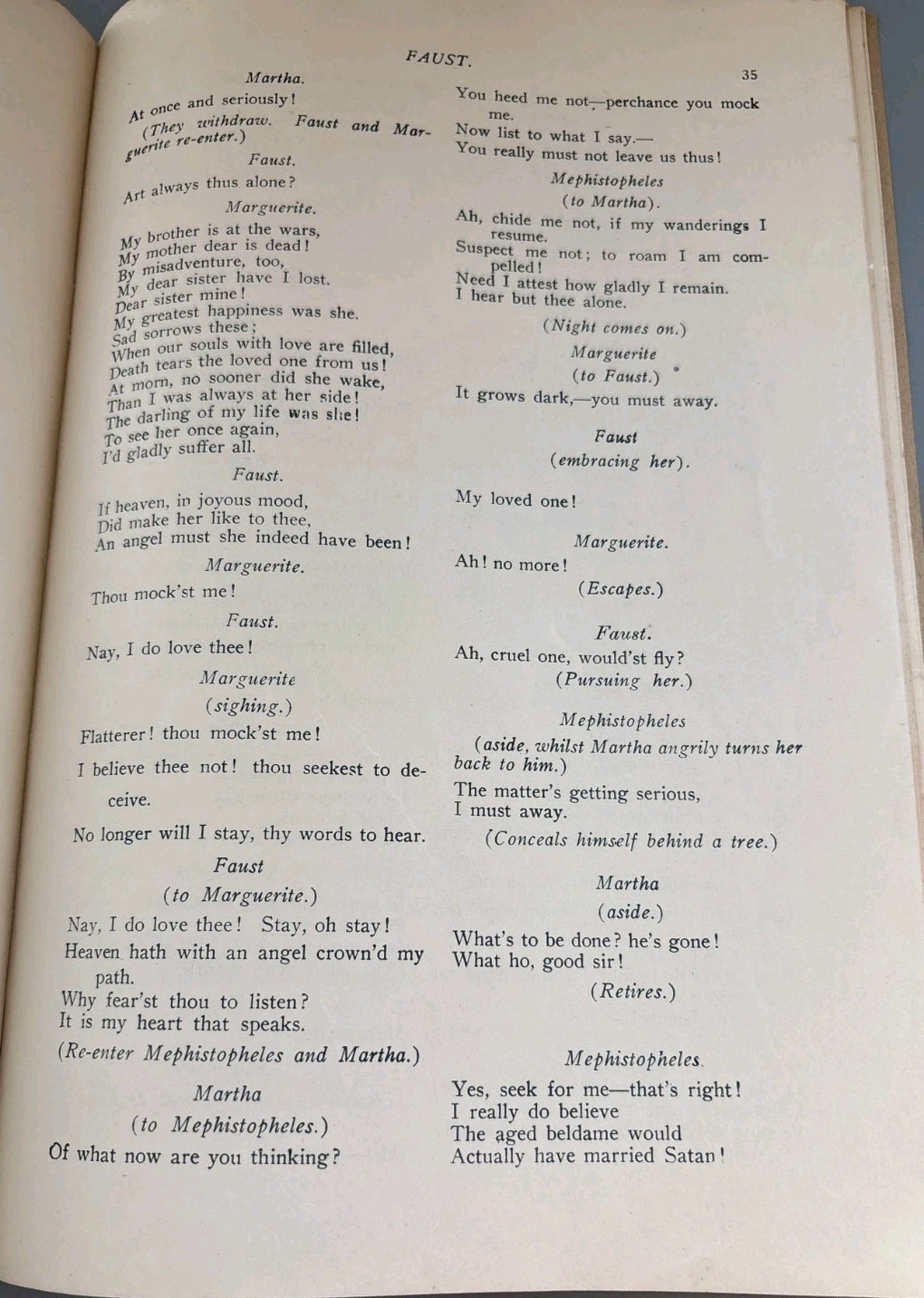 Metropolitan Opera Faust Deluxe Libretto c 1927-1928 Fred Rullman Knabe NYC