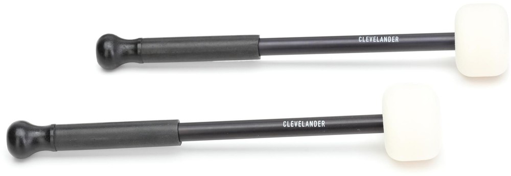 Clevelander Marching Series CMB3 Bass Drum Mallets - Large (5-pack) Bundle