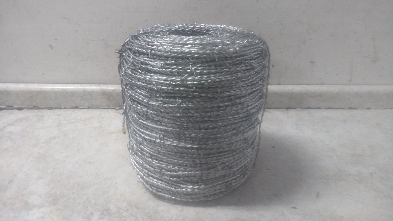 Brand Name 4LVN9 1,320 Ft Length 12-1/2 Gauge Steel Barbed Wire