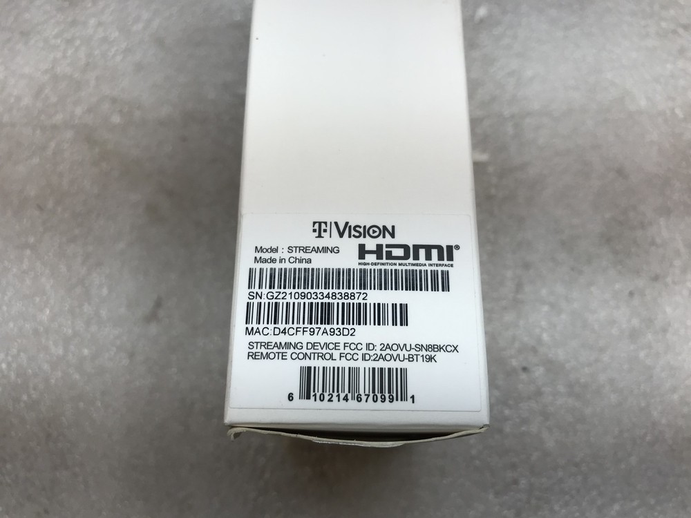 OPEN BOX T-Mobile TVision HUB Media Streaming Device HDMI Android TV